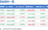 股票行情快报：软通动力（301236）9月18日主力资金净卖出8046.31万元