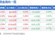 股票行情快报：中国软件（600536）8月18日主力资金净买入467.00万元