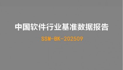 中国软件行业协会：2025年度中国软件行业基准数据报告